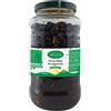 Valle del Crati ECCELLENZE GASTRONOMICHE Valle del Crati Olive Nere Arraganate XL | Olive Infornate Sottolio con Spezie Calabresi | Ideale per Antipasti Panini Pizze Aperitivi e Condimenti | Vaso da 2.5 Kg