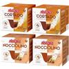 Generico Set 80 Capsule Ristora Compatibili con le Macchine ad uso domestico Nescafè®* Dolce Gusto®* 40 Cortado 40 Nocciolino
