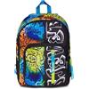 SJ GANG STYLE JAM GANG Zaino Scuola Doppio Scomparto Sj Gang Sj Ever Writer Boy