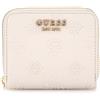 GUESS Cresidia SLG Zip Around Wallet S Cream White