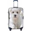 COWMMWOC Custodia protettiva per trolley con cucciolo di cane, copertura elastica per bagagli da viaggio, copertura protettiva per valigie da 45-81 cm, copertura per bagagli lavabile, protezione per