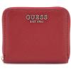 GUESS portafoglio Gregoria SLG Small Zip Around Wallet Red rosso