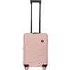 Bric's Trolley Rigido Espandibile Collezione Ulisse B|Y, Valigia Bagaglio a Mano con 4 ruote, Resistente e Ultraleggera, Collegamento USB, Lucchetto TSA integrato, Dimensioni 37x55x23/27, Pearl Pink