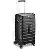 RONCATO B-FLYING TRUNK baule trolley medio - 4 ruote, altezza 69 cm, sistema di chiusura TSA, NERO