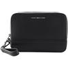 TOMMY HILFIGER TH Business Leather Washbag Black