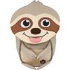 Affenzahn Amico Piccolo Zaino per l'asilo per bambini da 1 a 3 anni ergonomico riflettente linguetta con targhetta per il nome Bradipo - Beige