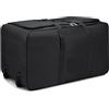 PPQIRU Borsone Con Rotelle Borsone con ruote for lo spostamento di una borsa grande in tessuto Oxford impermeabile e spesso, artefatto in movimento, borse da viaggio uomo grandi dimensioni(Black)