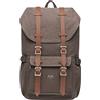 KAUKKO Kf Zaino da uomo, Caffè[e5], 45 x 27 x 17cm (HxBxT), Zainet