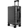 TOKYOTO Valigia in Alluminio Bagaglio Cabina Trolley a Mano Rigida 55x35x20 cm SILVER NAGANO con USB