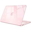 FINTIE Cover Compatibile con MacBook Neo 13 Pollici A3404 (A18 Pro Chip, 2026) -Ultra Sottile Trasparente Custodia Rigida Protettivo Guscio Rigido Case per MacBook Neo 13, Glittering Rosa pastello