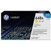 HP 648A CE262A, Cartuccia Toner Originale, da 11.000 Pagine, Compatibile con le Stampanti HP Color Laserjet Serie CP4020 e CP 4500, Giallo