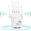 E-SHIDAI Ripetitore wifi 1200Mbps, Extender WiFi Dual Band 5GHz & 2.4GHz e WPS, Amplificatore WiFi Potente Compatibile con Modem Router WiFi, 6 Antenne