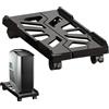 Kbnuetyg Porta del pavimento per PC - parentesi di host del computer regolabile, sotto il supporto CPU da scrivania | Ruote per caster rotolanti con design di ventilazione per la maggior parte delle torri desk