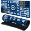 Head Case Designs Licenza Ufficiale Inter Milan Collage Adesivi Logo Cresta 23.62 x 11.81 x 0.12 Inches (600 x 300 mm) - L Tappetino per Mouse E Scrivania da Ufficio per Giochi Tastiera PC