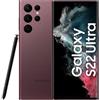 Samsung Smartphone Galaxy S22 Ultra 5G, display AMOLED dinamico da 6,8 pollici, 2X, 120Hz, HDR10+, fotocamera da 108 MP, batteria da 5.000 mAh, SIM ibrida, Android da 12 a 13, versione tedesca (128 GB