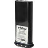 vhbw batteria compatibile con Icom IC-GM1600E, IC-GM1600, IC-M35E, IC-M33E, IC-M35, IC-M33 radio (950mAh, 7,4V, Li-Ion)