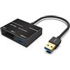 Q-BAIHE Lettore di schede XQD USB 2.0 USB 3.0 Trasmissione ad alta velocità 500MB / s per Mac Sistema Windows D4 D5 D500