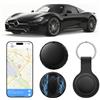 GNLLYIL GPS Tracker per Auto, Nuovo Localizzatore GPS per Auto, Compatibile con Android e iOS, Magnetico Nascosto Localizzatore Gps Senza SIM, Tracker tag per Bambini, Auto, Animali Domestici - Nero