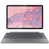 Lenovo IdeaPad Chromebook Duet | Laptop 11 FHD+ 1200p | MediaTek Kompanio 838 | 8 GB di RAM | 128 GB eMMC | Chrome OS | Luna Grey USI Pen 2 | Folio Stand + Folio Keyboard