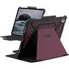 URBAN ARMOR GEAR Metropolis SE Case Apple iPad Pro 13 (M4 / 2024) Custodia (Funzione Wake / Sleep, porta stilo Apple Pencil, Funzione stand) bordeaux