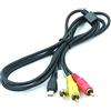 subtel Cavo video VMC-15MR2 per Sony HDR-PJ410 HDR-PJ620 -PJ650, HDR-PJ530, HDR-CX405 HDR-CX240, HDR-MV1, HDR-AS200V -AS20, HDR-GW55, FDR-AX53 FDR-AX33 FDR-AX100, FDR-X1000V, DSC-RX10 Cavo video