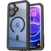 ENCASED per iPhone 17 Cover Impermeabile con Pulsante Controllo Fotocamera [IP-68] Custodia Full-Body con Proteggi Schermo Integrato (Compatibile MagSafe)