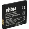 vhbw batteria sostituisce Motorola SNN5796, SNN5796A, BD50 per telefono fisso cordless (600mAh, 3,7V, Li-Ion)
