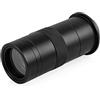 Waveshare Lente industriale del microscopio con ingrandimento 100X, C/CS-Mount, compatibile con la macchina fotografica del HQ del Raspberry Pi