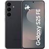 Samsung Galaxy S25 FE AI Phone, JetBlack, 8 GB di RAM, 256 GB di archiviazione, fotocamera da 50 MP, display da 6,7 pollici, design sottile e leggero - versione internazionale