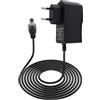Bpzmm 12 V 1 A Caricatore per Bose SoundLink Mini 1 e SoundDock XT con cavo di uscita 1 m Adattatore di alimentazione con connettore DC 5,5 x 2,1 mm 50 60 Hz Sostituzione per CCTV Telecamera IP Striscia LED