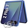 Lutree per Samsung Galaxy Z Flip 7 5G/ Z Flip7 5G Vetro Temperato Pellicola Fotocamera, 2 Pezzi Durezza 9H HD Lente Protettiva, Anti-Graffio Senza Bolle Fotocamera Protezione -Transparent