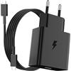 ASKUBSKU 60W Caricatore e Cavo per Samsung Galaxy S26 Ultra 5G, Ricarica Rapida PD 3.0 Tipo C Cavo 1 Metro e Mini Adattatore di Caricabatterie USB C 60 Watt per Samsung S25+ S24+ S23 Ultra Galaxy A56 Tab S10+
