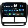 BXLIYER SXAUTO [6G+128G] Android 15 IPS Autoradio Per FIAT Doblo (2010-2015) / Opel Combo (2011-2018) - Senza fili CarPlay/Android Auto - LED Camera + MIC - DAB Fast-boot Volante 360-CAM - 2 Din 9 Pollici