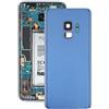 Audiosystem Scocca Cover Back Copri Batteria posteriore Per SAMSUNG GALAXY S9 SM-G960 G960F/DS con Vetro Fotocamera Ricambio Sostituzione Riparazione Blue Blu