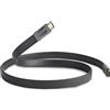 QED Performance eFlex cavo HDMI (5 m) Graphite