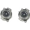 FEILIDAPARTS 2 X Tweeter Speaker compatibile con Citroen C3 C4 C8 Pluriel Peugeot 206 406