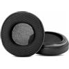 TaiZiChangQin MDR-V3 - Cuscinetti auricolari di ricambio compatibili con cuffie Sony MDR-V1, MDR-V2, MDR-V3, MDR-V4, MDR-V5, in tessuto, colore: nero