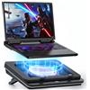 IETS GT600 - Tappetino di raffreddamento per computer portatile, dotato di gigantesco turboventilatore (diametro 14 cm), schiuma sigillata per laptop da gioco a raffreddamento rapido, raffreddamento