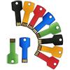 A Plus+ 10 Pezzi USB PenDrive 16GB Chiave di Metallo USB Flash Memory Stick Colorato