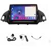 Generico Autoradio Android Touch Screen da 9 pollici Autoradio Plug And Play Accessori per con Bluetooth e navigazione e telecamera di backup per Ford C-MAX KUGA 2 ESCAPE 3 2012-2019