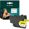 EVOKE LC427XL Inchiostro compatibile con Brother MFCJ5955DW J6955D MFC-J6957DW J6959DW Giallo (Yellow) 5000 pagine 62 ml