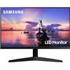 Samsung Monitor LED T35F (F24T352), Flat, 24, 1920 x 1080 (Full HD), IPS, Bezeless, 75 Hz, 5 ms, FreeSync, HDMI, D-Sub, Eye Saver Mode, Dark Blue Grey