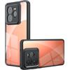 KNOXS Cover Compatibile con Realme GT7 Pro, Trasparente [Anti Ingiallimento] TPU Antiurto Paraurti, PC Sottile Custodia (Trasparente)