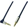 LOGILINK Audio Cavo di Collegamento 3.5 Stereo angolata 1,00 m