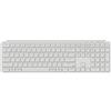 Keychron B6 Pro Tastiera wireless ultrasottile, QMK a grandezza naturale con tastierino numerico, 2,4 GHz/Bluetooth 5.2/USB, batteria a lunga durata, compatibile con Mac Windows Linux - Bianco