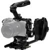 Tilta Gabbia per fotocamera completa compatibile con Sony FX3/FX30 V2 Pro Kit con maniglia superiore, adattatore per piastra di base LWS e maniglia di alimentazione avanzata, nero TA-T16-C-B