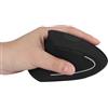 Cuifati Mouse ergonomico per Mancini, Mouse Wireless Verticale 2.4G, Mouse ottici con Ricevitore USB, Progettato per Il Gancio Sinistro Adatto a Laptop, PC, Laptop, Computer, per