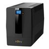 nJoy Horus Plus 2000VA Gruppo di Continuità 1200 Watt, Line Interactive, Onda Sinusoidale Simulata, Display LCD, Touch Screen, AVR, USB, 4 Uscite Shuko, Rj11 RJ45 In/Out, 2 Batterie - Garanzia 3 Anni