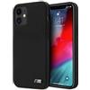 CG MOBILE BMW BMHCP12SMSILBK - Cover in silicone per iPhone 12 Mini 5,4, colore: Nero