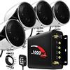 Aileap Amplificatore moto 1000 W, 4 canali, impermeabile, Bluetooth, per Harley Cruiser ATV UTV, sistema audio con AUX, USB, SD, FM Radio per manubrio